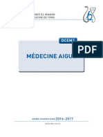 Dcem3-Medecine Aigue 2016