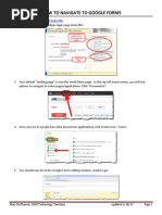 How to Navigate to Google Forms