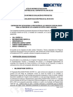 Acta Evaluacion Selección Pública 004 - 2012
