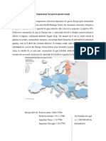 Dependența Europei de Gazele Rusești