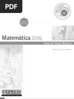 Relaciones y Funciones