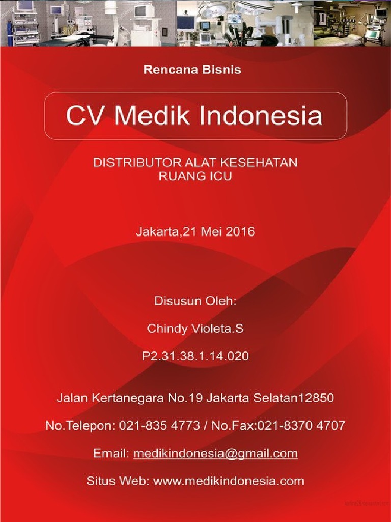 Contoh Business Plan Teknopreneur