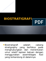 Biostratigrafi 2013