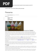 Download Analisis Zat Pewarna Dan Zat Pemanis Pada Minuman Jajanan Anak SD by ZhaRy SN350327442 doc pdf