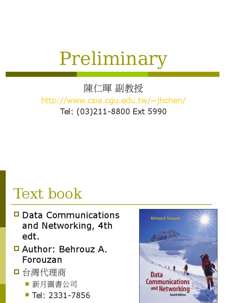 1chap0 Openingnbv | PDF | Telecommunication | Channel Access Method