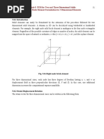 Module 5: FEM For Two and Three Dimensional Solids Lecture 8: Finite Element Formulation For 3 Dimensional Elements