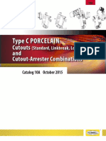 Type C Porcelain: Cutouts and Cutout-Arrester Combinations