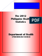 The 2012 Philippine Health Statistics