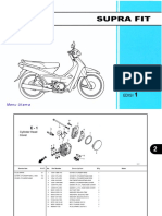 Manual Suku Cadang Honda Supra Fit Edisi 1 PDF