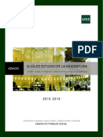 Teoria Del Trabajo Social Con Grupos Plantilla 2 Guia de Estudio 2015 2016