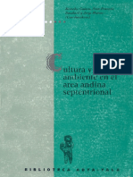 Cultura y Medio Ambiente Andes Septentrionales | PDF | Ecuador ...