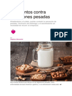 9 Alimentos Contra Digestiones Pesadas