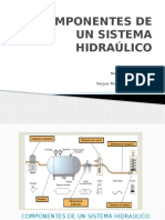 componentes de un sistema hidraulico