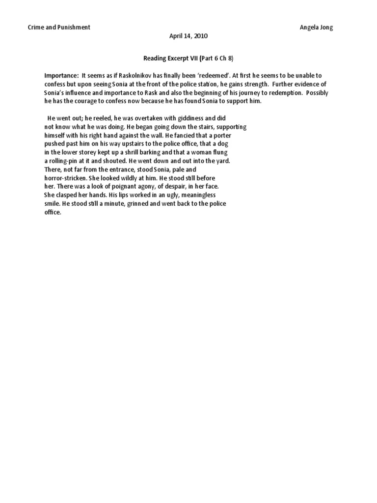 CP-Reading Excerpt VII | PDF