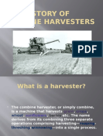 The History of Combine Harvesters