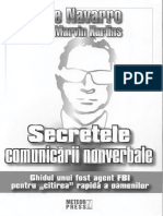 Documents - Tips Joe Navaro Secretele Comunicarii Nonverbale