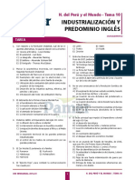 Industrialización Y Predominio Inglés: H. Del Perú Y El Mundo - Tema 10