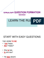 question formation- learn the rules powerpoint