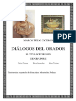 Dialogos del orador Ciceron