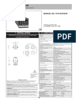 Régulateur Thermorégulateur (Man - 600 - Fra) PDF