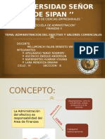 Administracion Del Efectivo y Valores Comerciales