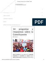 14 Preguntas y Respuestas Sobre La Constituyente - MippCI PDF