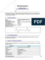 Photocure Resins SR 206 Ethylene Dimethacrylate GPS 2014-01-31 V0