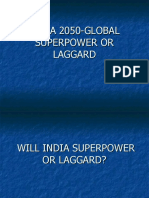 India 2050 Global Super Power Presentation