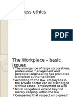 Business Ethics Civil Liberties in The Workplace