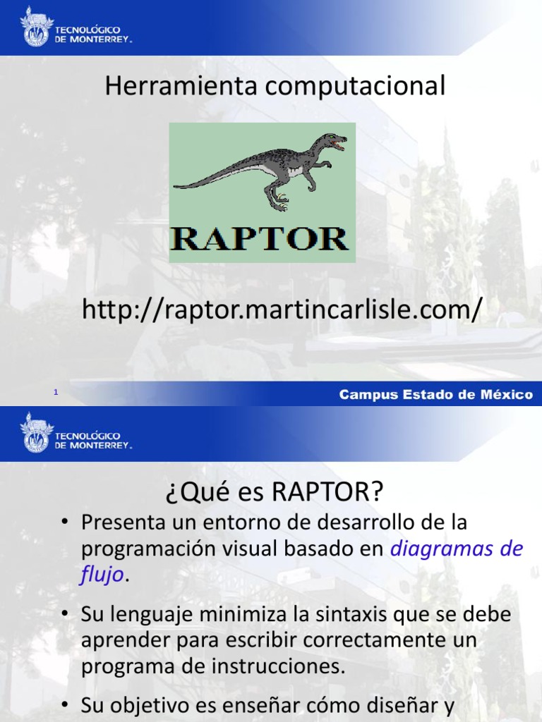 Raptor PDF | PDF | Programa de computadora | Programación