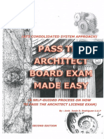 Pass The Architect Board Exam Made Easy