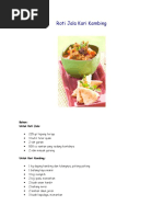 Download Roti Jala Kari Kambing by Irwand Iero SN35036307 doc pdf