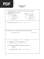 Koleksi Soalan Matematik 2010