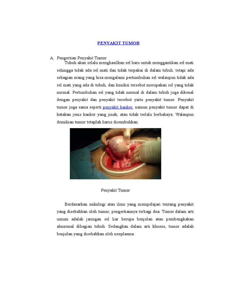 Penyakit Tumor