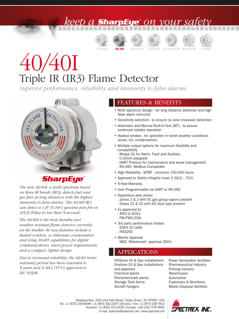 SPECTREX 4040i | PDF | Electrical Wiring | Fuels