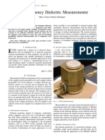 High-Frequency Dielectric Measurementsr: Marco Vinicio Granizo Rodriguez