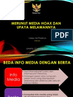 JURNALISTIK-Dewan Pers Soal Hoax