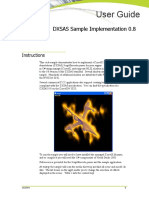 User Guide: DXSAS Sample Implementation 0.8