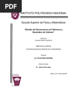 (Tesis) Estudio de Fluorescencia en Fullerenos y Nanotubos de Carbono PDF