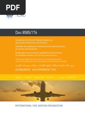 Doc 8585 176 May 16 Civil Aviation Aviation Safety