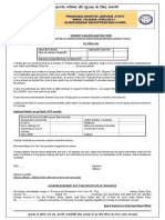 GoI Jeevan Jyoti Yojana Scheme Application Form in English