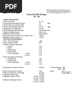 Moisture Correction Sheet | PDF | Concrete | Structural Engineering