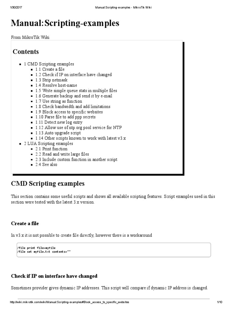 Manual_Scriptingexamples MikroTik Wiki Ip Address Domain Name System