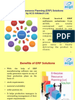 ERP Software Company - ACG Infotech Ltd.