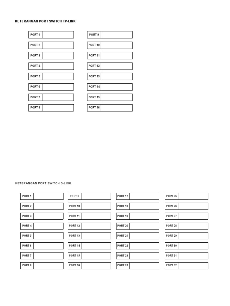 Port Switch | PDF