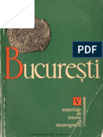 05 Bucuresti Materiale de Istorie Si Muzeografie V 1967 PDF