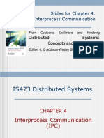 Slides For Chapter 4: Interprocess Communication: Distributed Systems: Concepts and Design
