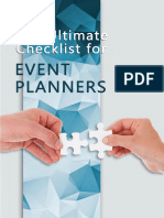 The Ultimate Checklist For Event Planners