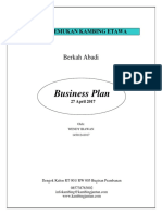 Business Plan Kambing Jantan