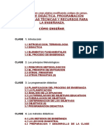 Curso de Didactica Programacion Docente